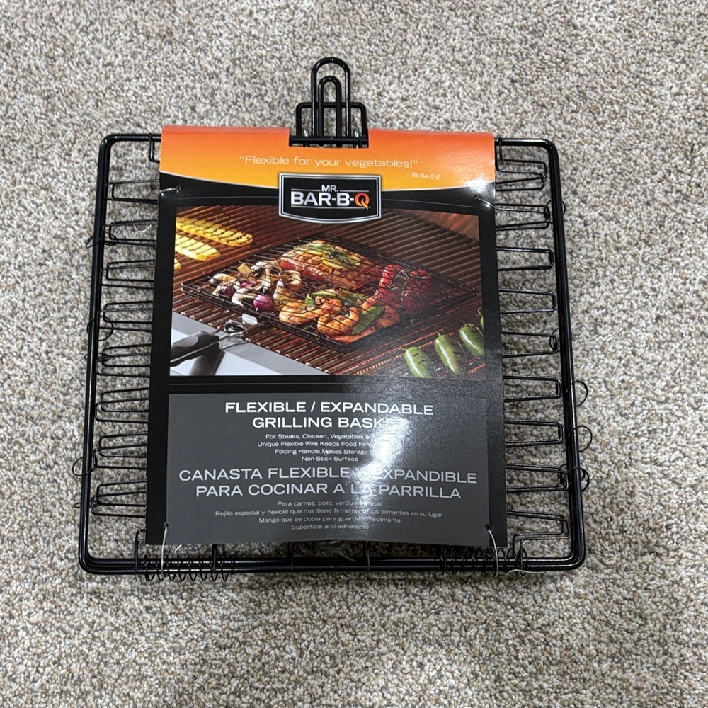Black Grilling Basket